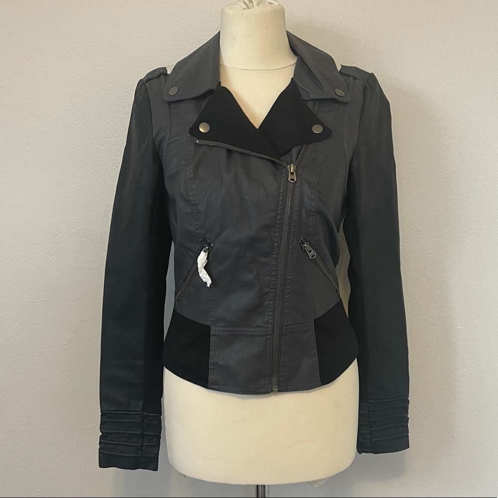NWT Vero Moda Faux Leather Polly Short PU Jacket